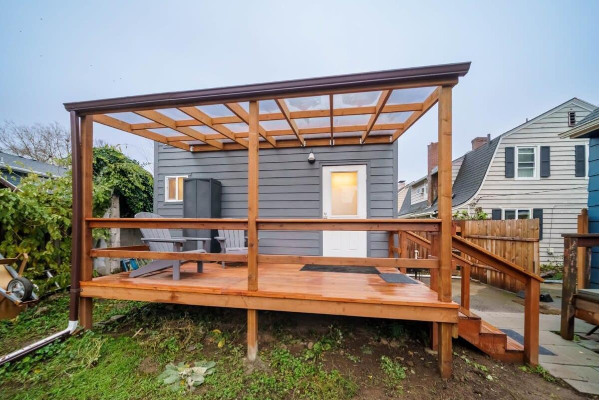 #Stayinmydistrict Overlook Backyard Tiny Suite Portland Exterior foto